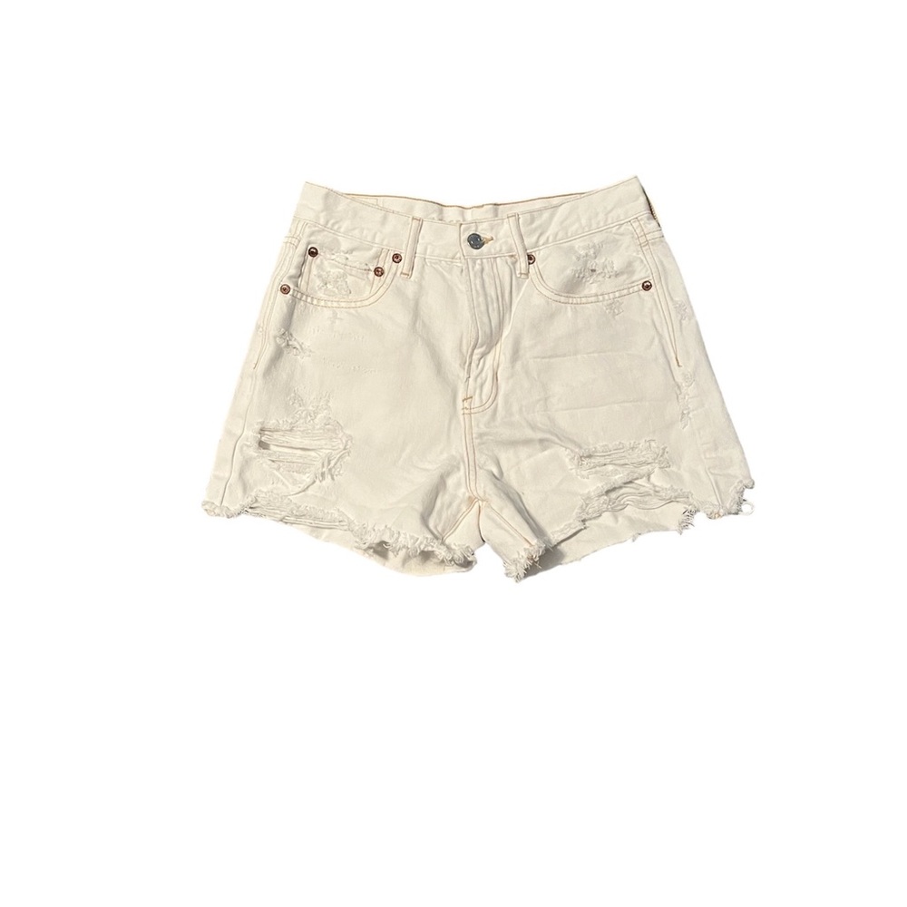 AE American Eagle denim jean shorts size 4